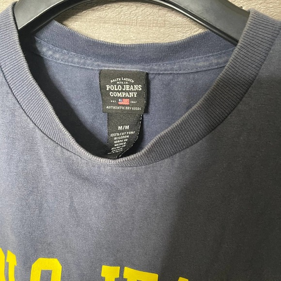 SOLD Polo Jeans Ralph Lauren T Shirt Medium - Picture 3 of 3